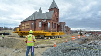 Massachusetts church being moved to make way for casino