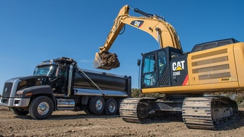 Caterpillar unveils hybrid excavator