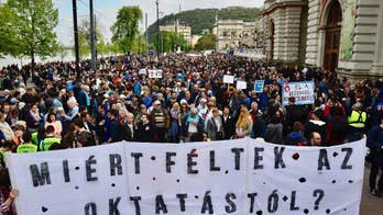Hungary: Thousands rally in support of Soros-founded school