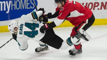Bobby Ryan has a goal and an assist to lead Senators over Sharks 4-2