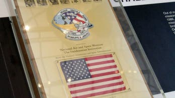 Space Shuttle Challenger's fallen flags and patches, 30 years later