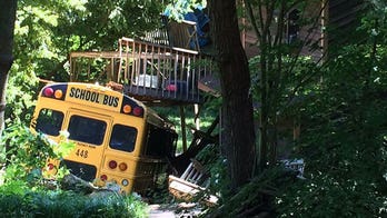 More than a dozen students reported hurt in Charlotte school bus wreck