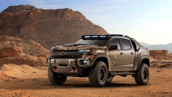 Chevrolet's hydrogen-powered stealth truck enlists with U. S. Army