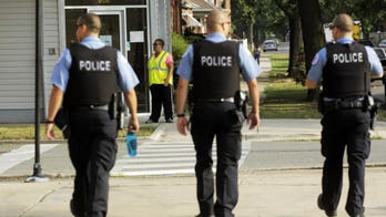 Protesters target conference of police chiefs before President Obama's visit