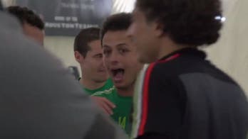 Chicharito met J.J. Watt and completely freaked out