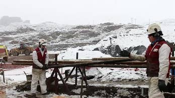 Two Chilean miners trapped for 8th consecutive day 650 ft. below ground