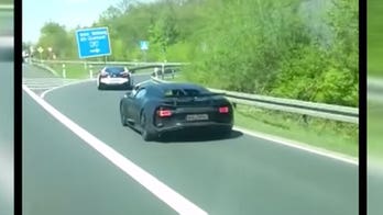 First prototypes for Bugatti Veyron successor spied