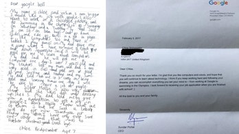7-year-old girl sends 'Google boss' job application, gets a response