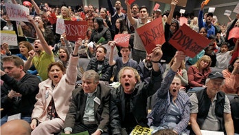 GOP congressman booed at Salt Lake City town hall