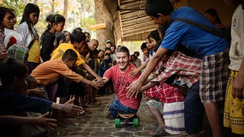 Canadian man born without arms or legs completes first marathon
