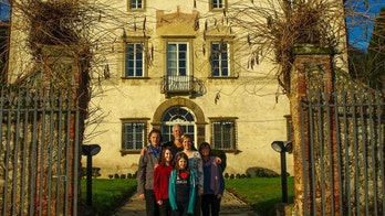 Taking the Kids -- serving a holiday feast at a villa