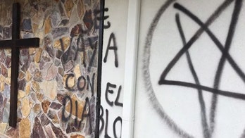 South Carolina church vandalized with satanic messages, derogatory comments about Billy Graham