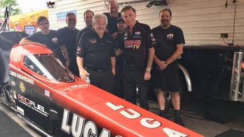 86-year-old drag racer Chris Karamesines sets NHRA record with 305 mph run