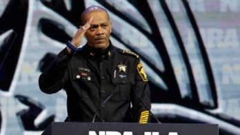 NRA crowd roars at famous sheriff’s suggested ’7 words to add to Second Amendment’