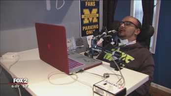 Paralyzed Michigan college student campaigning to win new mobility van