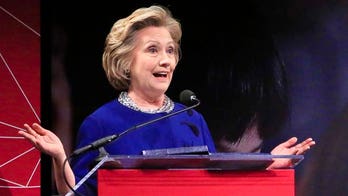 Hold the stinkburger: Hillary denounces 'pure partisanship'
