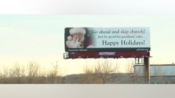 Atheist billboards: Skip church on Christmas