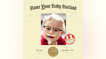 KFC gives huge prize to couple who name daughter after Colonel Sanders