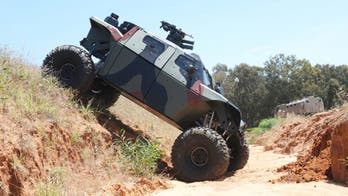 CombatGuard armored vehicle can climb walls