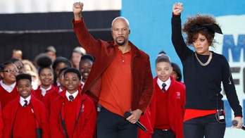 Kim Kardashian, Kanye West, Common, Miley Cyrus and more support March for Our Lives