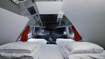 This jumbo jet-turned hostel makes airplane snoozing a pleasure