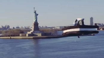 Oreo just flew 5 'cookie drones' over NY City in a wacky milk dunk stunt