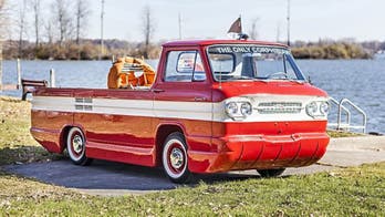 Amphibious Chevy pickup surfaces at auction