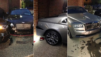 Police arrest man accused of ramming Bentley, Rolls-Royce