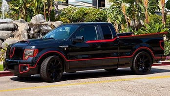 Batmobile-themed Ford F-150 pickup can be yours