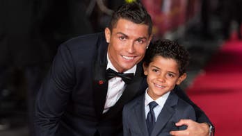 Watch Cristiano Ronaldo's son score yet another stunner free kick, just like his dad