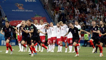 Croatia outlasts Denmark in shootout, to face Russia in World Cup quarterfinals