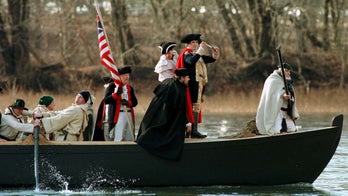 Washington's crossing of Delaware River will have to wait