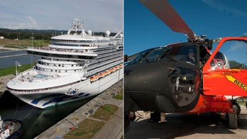Coast Guard flies 230 miles to rescue young Caribbean Princess cruise passenger with appendicitis symptoms