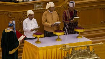 Htin Kyaw sworn in as Myanmar's president