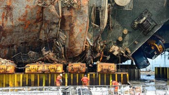 South Korea finds presumed remains of ferry disaster victim