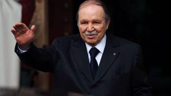 Algeria leader attends his first cabinet meeting of 2013