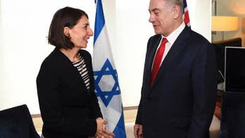 Israeli  premier calls 1st visit to Australia 'wonderful'