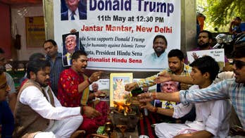 Hindu group in India asks gods to help Trump win US election