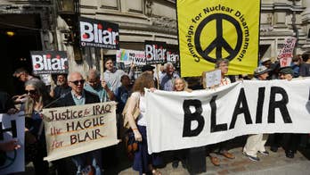The Latest: UK joined Iraq invasion not as 'a last resort'