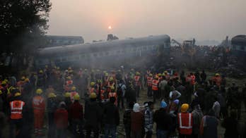 Rescuers finish search of Indian train wreck, 133 dead