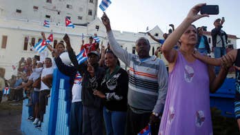 The Latest: Castro brother pleased by honors for Fidel