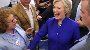 The Latest:  Clinton backs bill allowing 9/11 lawsuits