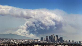 The Latest: Still no home losses in LA-area wildfires