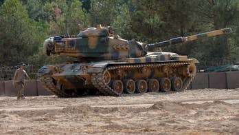 The Latest: Turkey asks US to drop support for Syrian Kurds