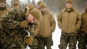 U.S. Marines train in the Arctic