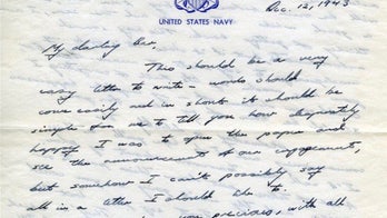 Love letter from George HW Bush to Barbara from WW2 goes viral