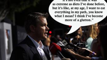 Matt Damon: I Want to Eat Everything in My Path
