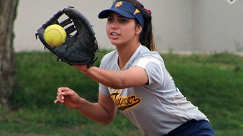 Star softball player suffers brain aneurysm, collapses on field