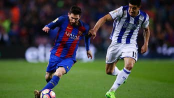 Messi nets 2 as Barca rebounds before Juve and Madrid games