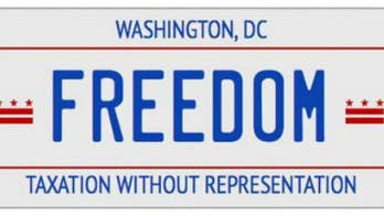 Washington DC: 'End Taxation Without Representation'
